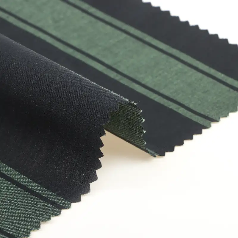 China Fabric for Shirt,Blouse,Skirt,Shorts Yarn Dyed Stripe Natural Woven Fabric Cotton Stripe color buy from China wholesaler bulk order at wholesale price free worldwide shipping Alibaba