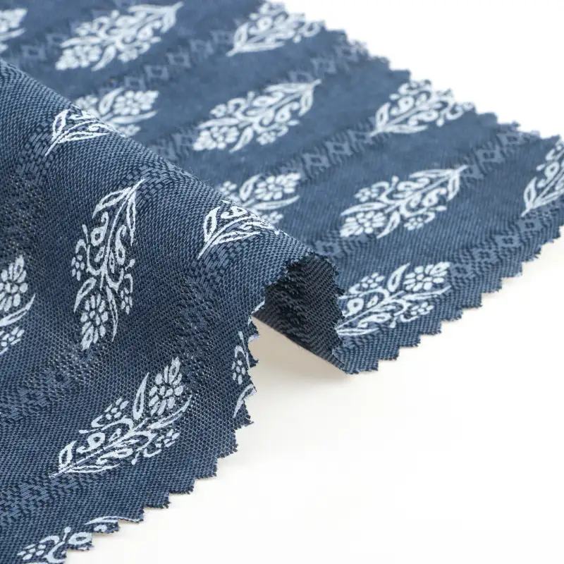 China Fabric for Shirt,Blouse,Skirt,Shorts,Womens Stand Collar Belted Dress Cotton/Rayon Jacquard Woven Blended Fabric Cotton Rayon Printing color buy from China wholesaler bulk order at wholesale price free worldwide shipping Alibaba