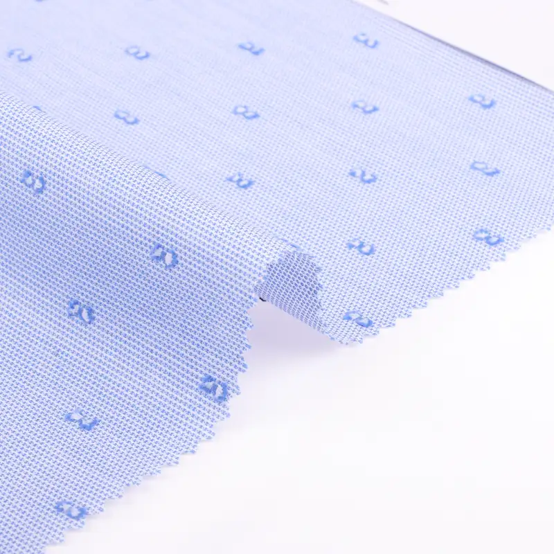 China Fabric for Shirt,Blouse,Skirt,Kids Short Sleeve Peter Pan Collar Pleated Dress Cotton Cut Flower Natural Woven Fabric Cotton BLUE color buy from China wholesaler bulk order at wholesale price free worldwide shipping Alibaba