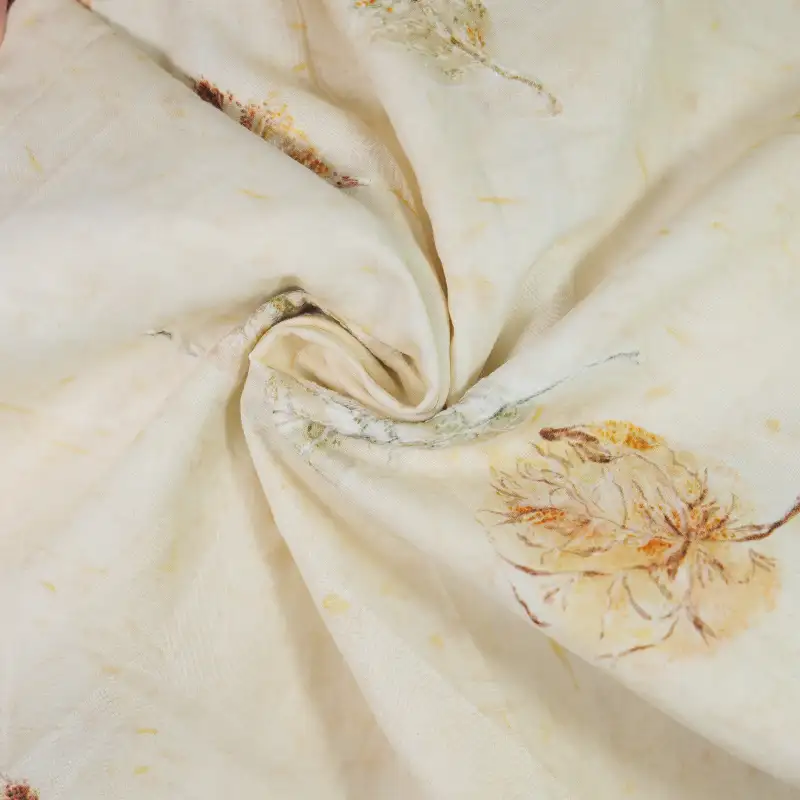 China Fabric for Skirt,Backless Beach Dress,Kids Ruffle Tiered Dress Cotton Plain Natural Woven Fabric Cotton yellow color buy from China wholesaler bulk order at wholesale price free worldwide shipping Alibaba