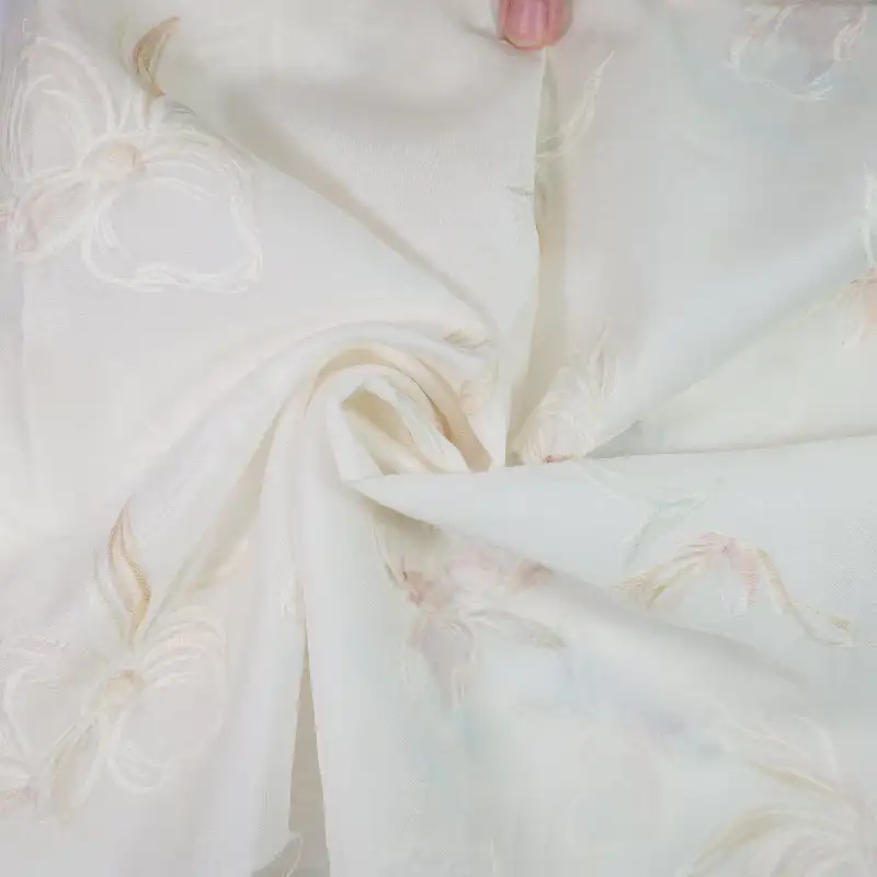 China Fabric for Skirt,Backless Beach Dress,Tank Midi Dress Tencel-nylon Interwoven Fabric Woven Blended Fabric Tencel Nylon white color buy from China wholesaler bulk order at wholesale price free worldwide shipping Alibaba