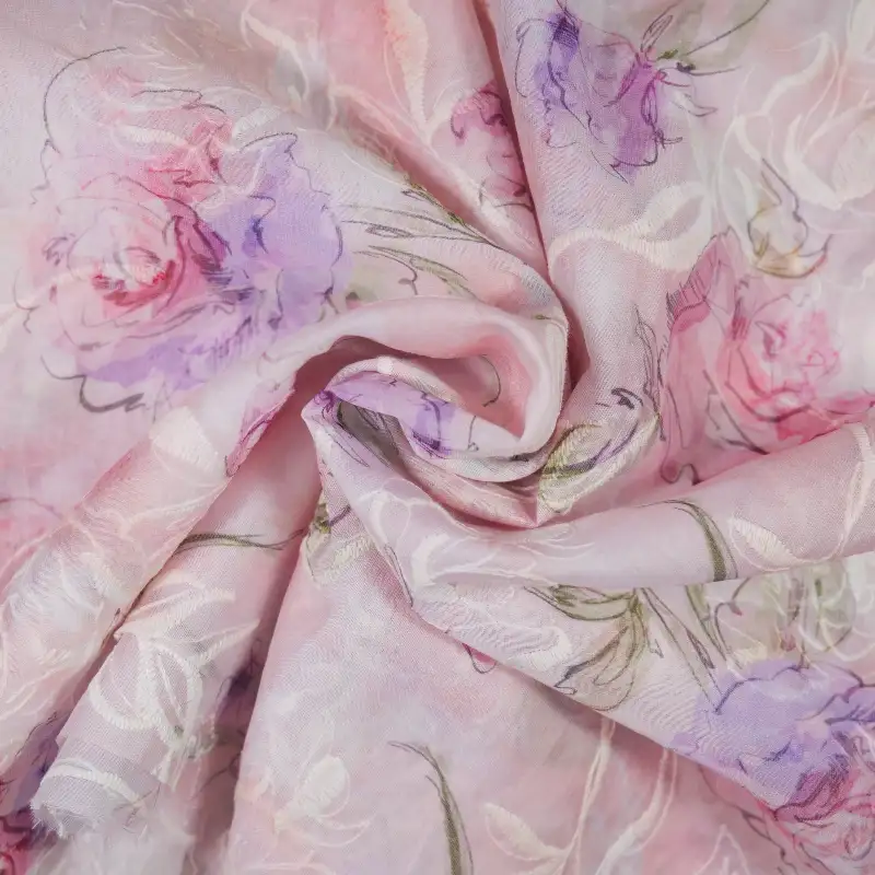 China Fabric for Skirt,Pleated Midi Skirt,Kids Bow Accent Sleeveless Top,Backless Beach Dress Tencel-nylon Interwoven Fabric Woven Blended Fabric Tencel Nylon pink color buy from China wholesaler bulk order at wholesale price free worldwide shipping Alibaba