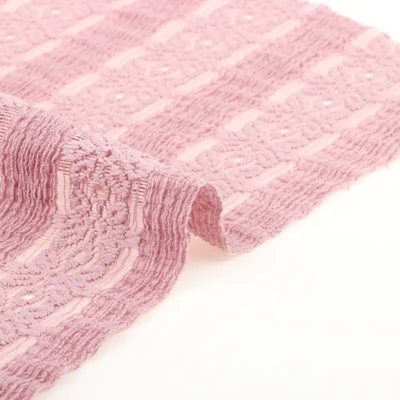 China Fabric for T-Shirt,Shirt Half Sleeve Button (Sweater),Crop Top Pullover (Sweater) Jacquard Knit Fabric Polyester Spandex Purple color buy from China wholesaler bulk order at wholesale price free worldwide shipping Alibaba