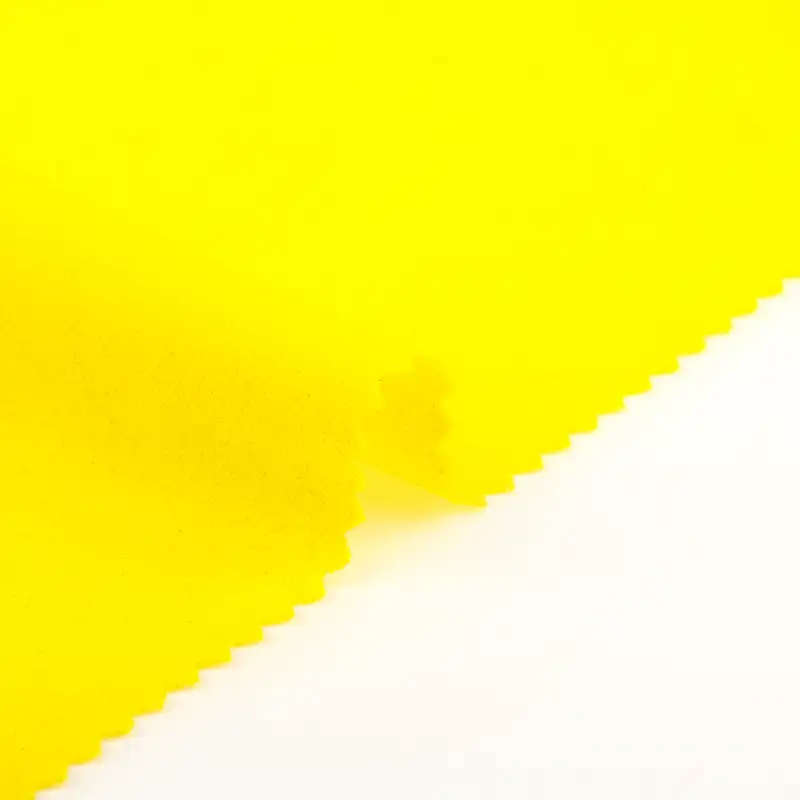 China Fabric for Polo Shirt,T-shirt (Sweater),Jeans,Tracksuits Pique Knit Fabric Polyester YELLOW color buy from China wholesaler bulk order at wholesale price free worldwide shipping Alibaba