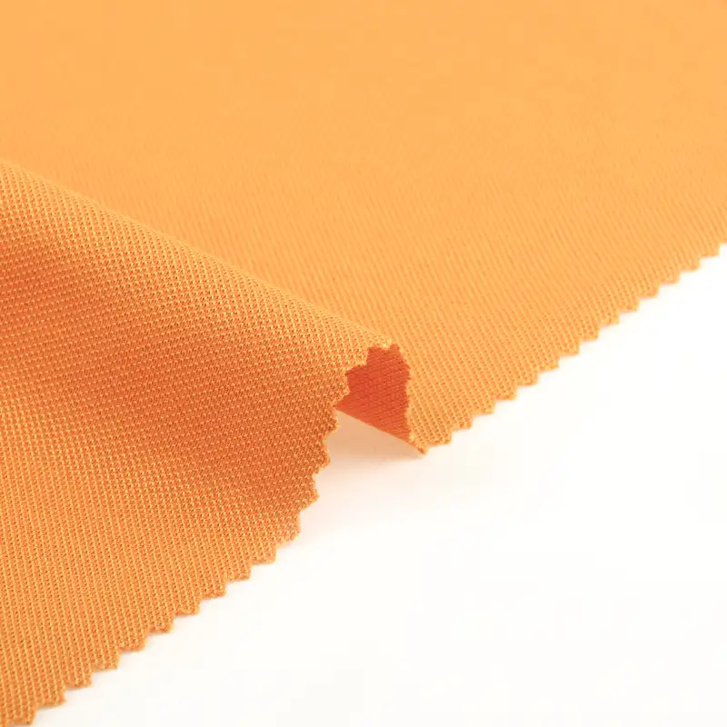 China Fabric for Polo Shirt,T-shirt (Sweater),Tracksuits Pique Knit Fabric Cotton Polyester Spandex ORANGE color buy from China wholesaler bulk order at wholesale price free worldwide shipping Alibaba