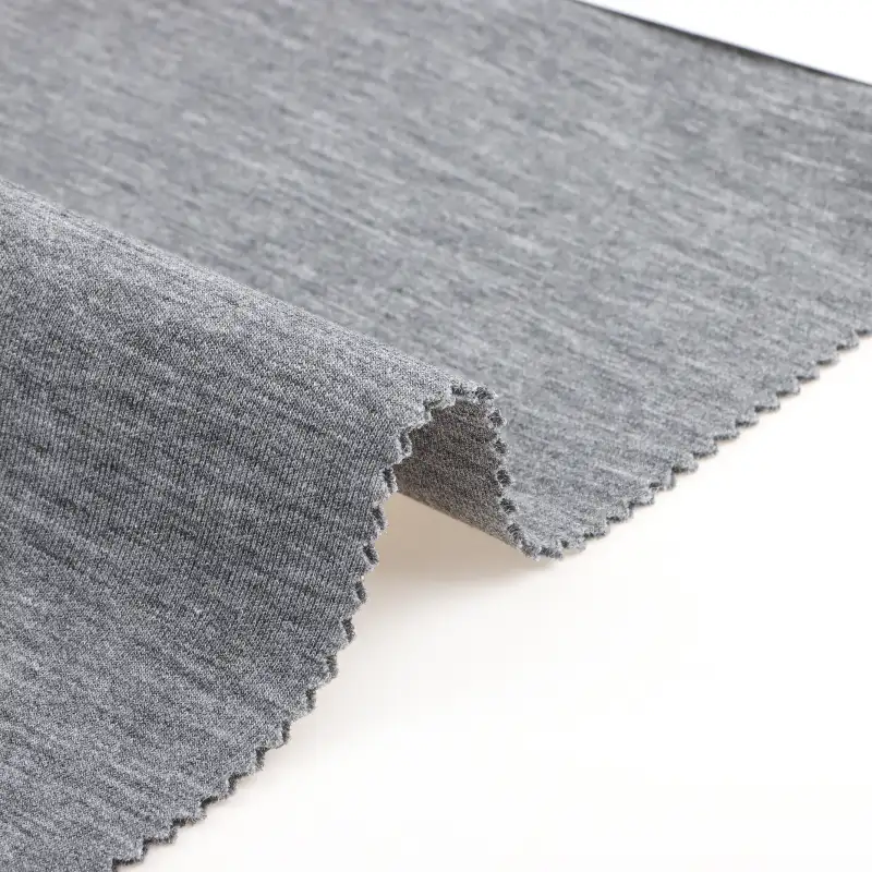 China Fabric for Sweatshirt,Tracksuits Scuba Knit Fabric Polyester Rayon Spandex GREY color buy from China wholesaler bulk order at wholesale price free worldwide shipping Alibaba