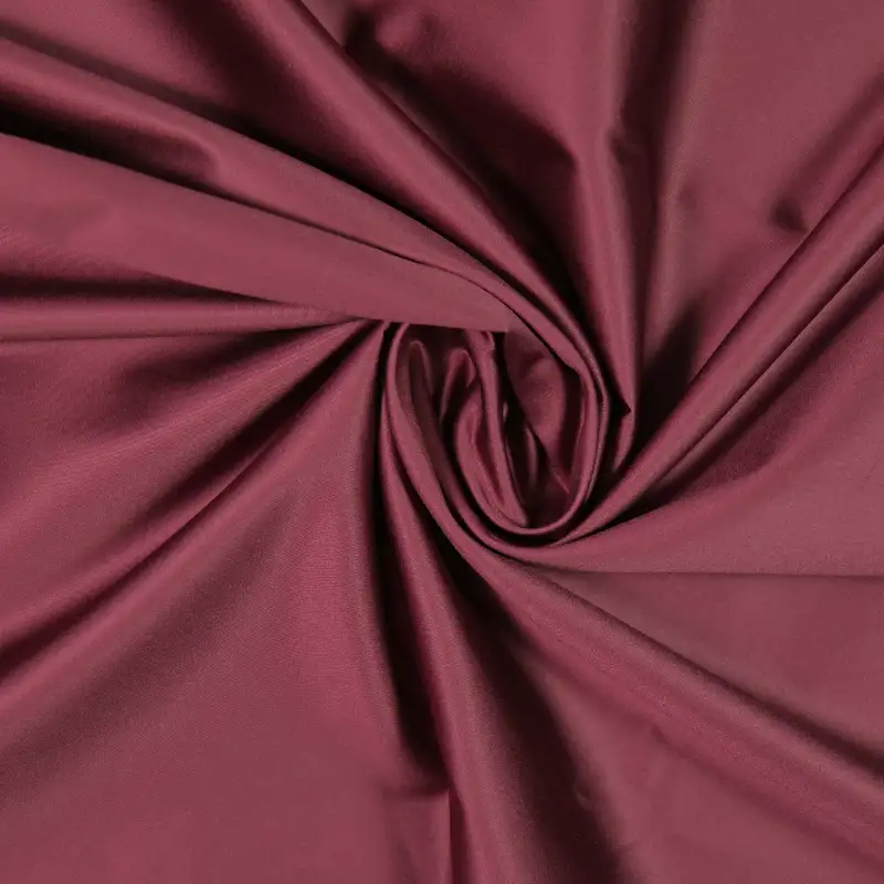 China Fabric for Shirt,Pajamas,Backless Beach Dress,Tank Wrap Midi Dress Polyester Satin Synthetic Woven Fabric Polyester dark red color buy from China wholesaler bulk order at wholesale price free worldwide shipping Alibaba