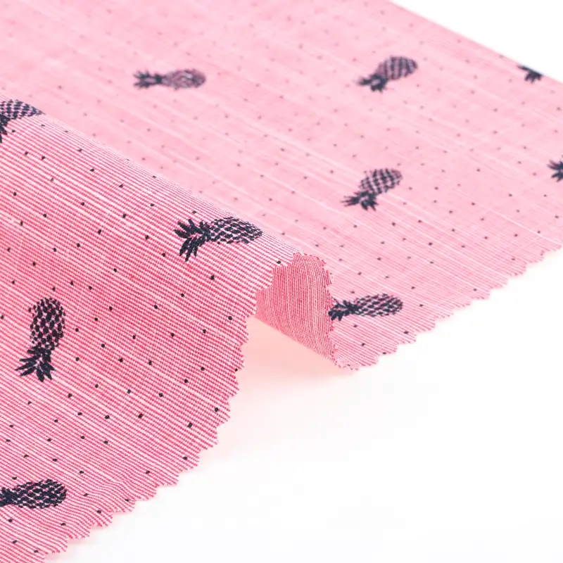 China Fabric for Shirt,Blouse,Skirt,Kids Peter Pan Collar Sleeveless Sweatshirt Slub Fabric Natural Woven Fabric Cotton Printing color buy from China wholesaler bulk order at wholesale price free worldwide shipping Alibaba