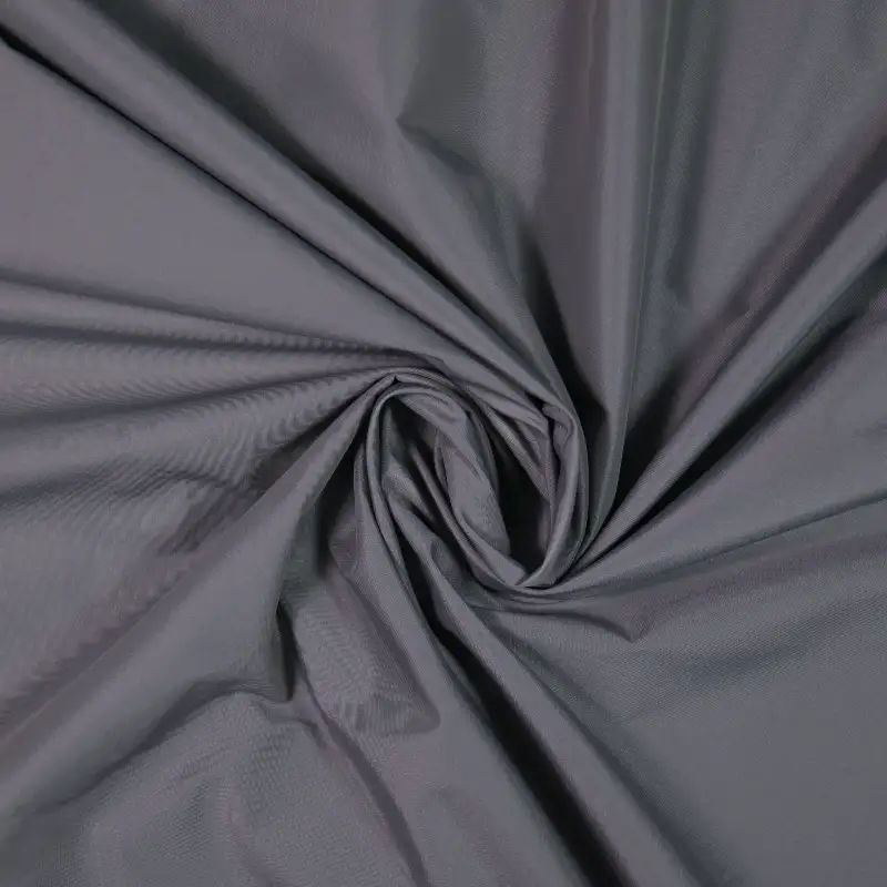 China Fabric for Down Jacket,Ladies Waist Mid Hooded Down Jacker,Kids Stand Collar Down Jacket Nylon Taffeta Synthetic Woven Fabric Nylon dark grey color buy from China wholesaler bulk order at wholesale price free worldwide shipping Alibaba