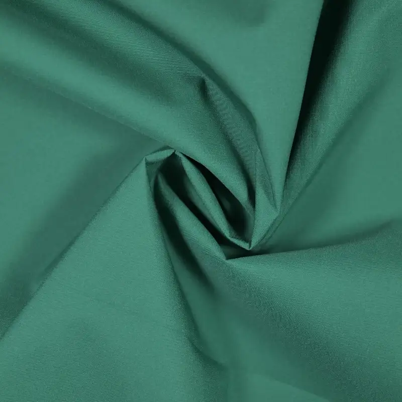 China Fabric for Skirt,Gathered Strappy Mini Dress,Puff Sleeve Ruched Dress,Kids Short Sleeve Peter Pan Collar Pleated Dress Poplin Synthetic Woven Fabric Polyester green color buy from China wholesaler bulk order at wholesale price free worldwide shipping Alibaba