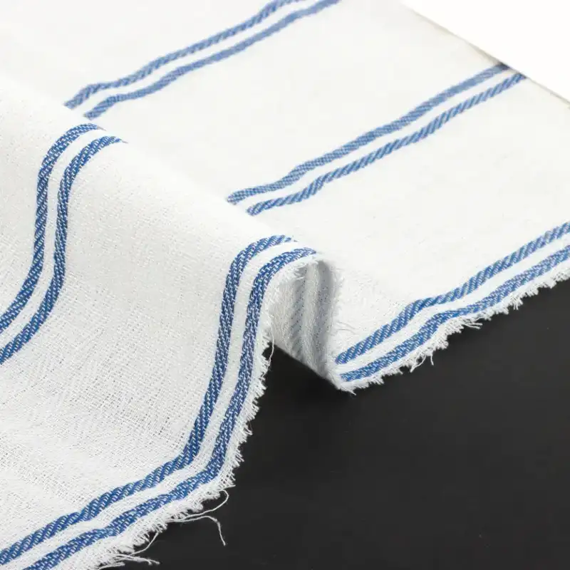 China Fabric for Shirt,Blouse,Skirt,Loungewear Cotton Double Layer Natural Woven Fabric Cotton Stripe color buy from China wholesaler bulk order at wholesale price free worldwide shipping Alibaba