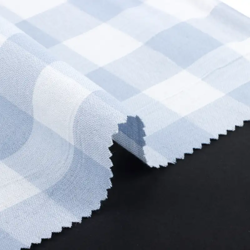 China Fabric for Shirt,Blouse,Skirt,Shorts Yarn Dyed Check Natural Woven Fabric Cotton check color buy from China wholesaler bulk order at wholesale price free worldwide shipping Alibaba