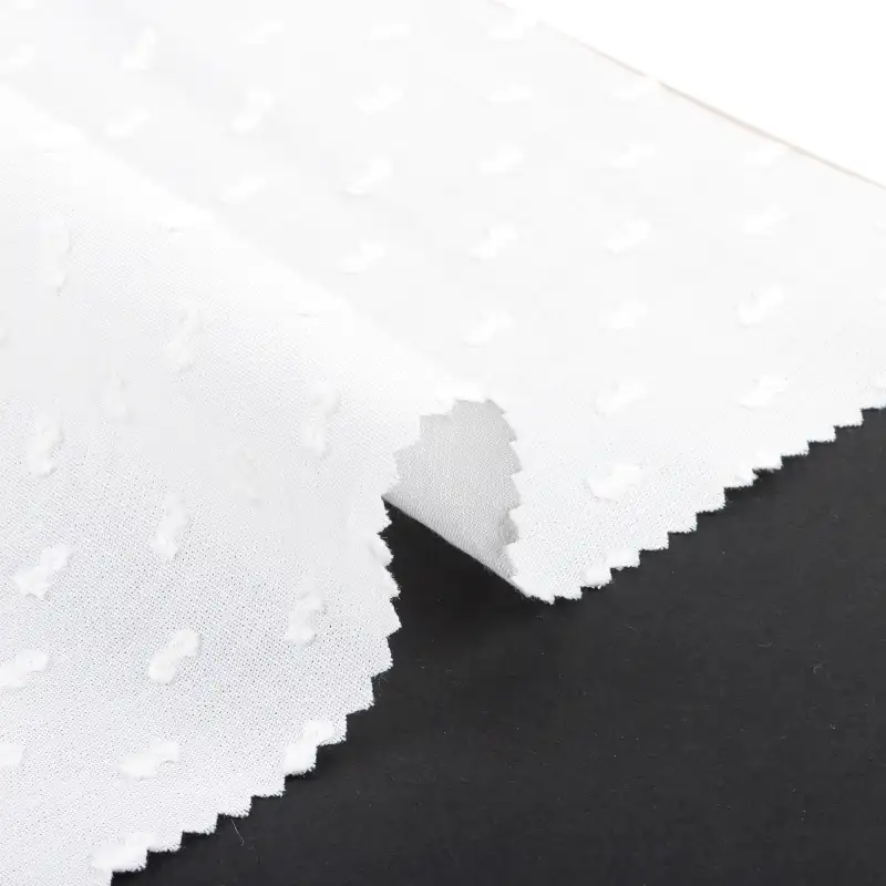 China Fabric for Shirt,Blouse,Skirt Jacquard Natural Woven Fabric Cotton white color buy from China wholesaler bulk order at wholesale price free worldwide shipping Alibaba