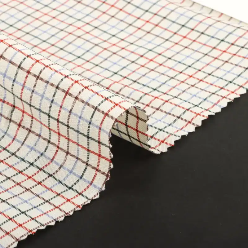 China Fabric for Shirt,Blouse,Skirt,Loungewear Yarn Dyed Check Natural Woven Fabric Cotton Check color buy from China wholesaler bulk order at wholesale price free worldwide shipping Alibaba