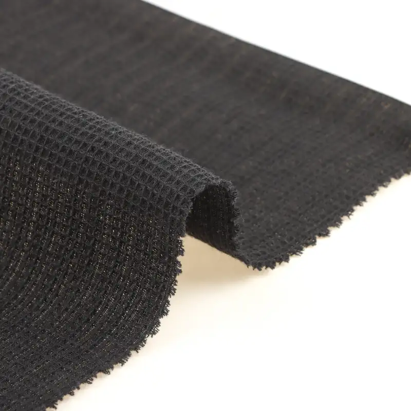 China Fabric for Shirt,T-Shirt,Skirt Jacquard Woven Blended Fabric Cotton Polyester BLACK color buy from China wholesaler bulk order at wholesale price free worldwide shipping Alibaba