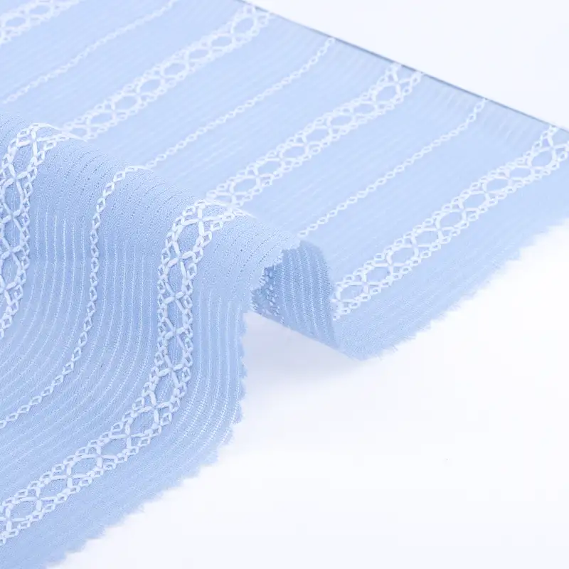 China Fabric for Shirt,Blouse,Skirt,Shorts,Kids Bow-Tie Short Sleeve Shirt Cotton YD Jacquard Natural Woven Fabric Cotton Blue color buy from China wholesaler bulk order at wholesale price free worldwide shipping Alibaba