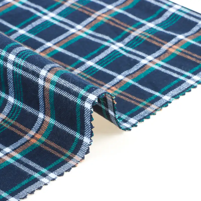 China Fabric for Shirt,Blouse,Skirt,Wide Leg Capri Pants,Kids Short Sleeve Peter Pan Collar Pleated Dress Yarn Dyed Check Natural Woven Fabric Cotton Check color buy from China wholesaler bulk order at wholesale price free worldwide shipping Alibaba