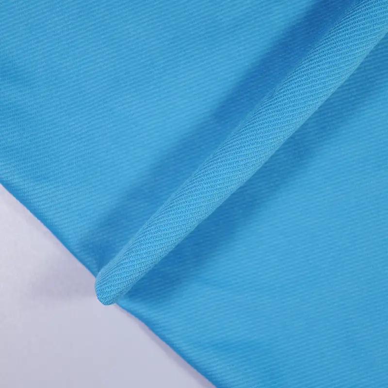 China Fabric for T-Shirt,Tank Top,Shorts Single Jersey Knit Fabric Polyester Elastane blue color buy from China wholesaler bulk order at wholesale price free worldwide shipping Alibaba