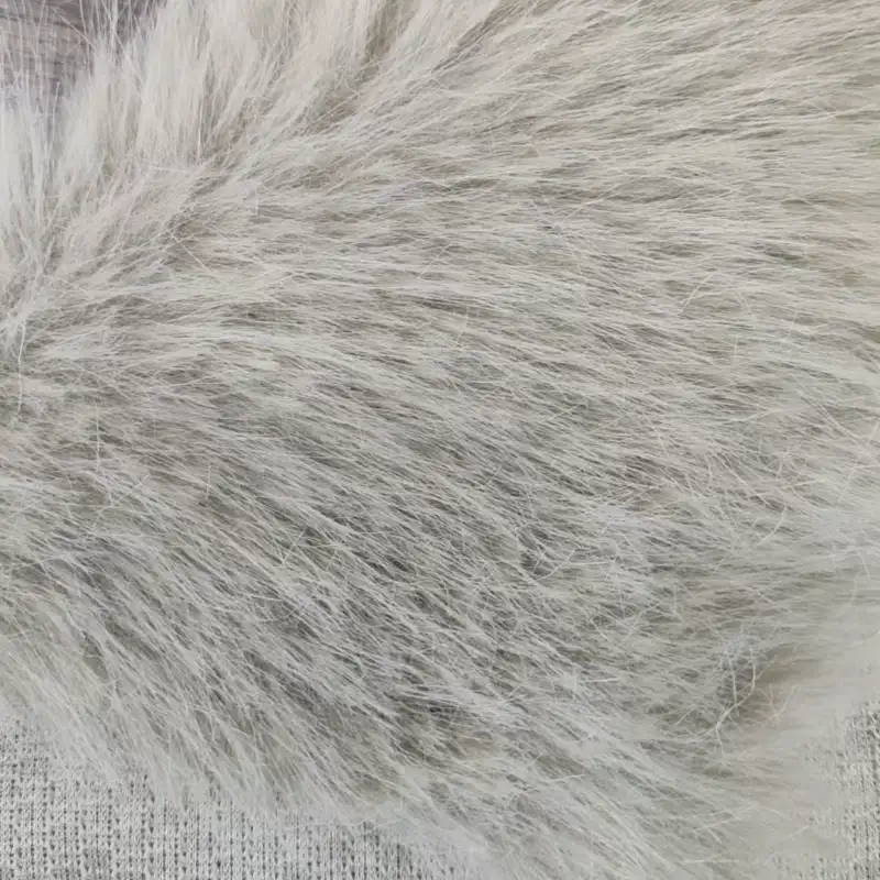China Fabric for Jackets,Hoodie,Overcoat Fake Fur Knit Fabric Polyester beige color buy from China wholesaler bulk order at wholesale price free worldwide shipping Alibaba