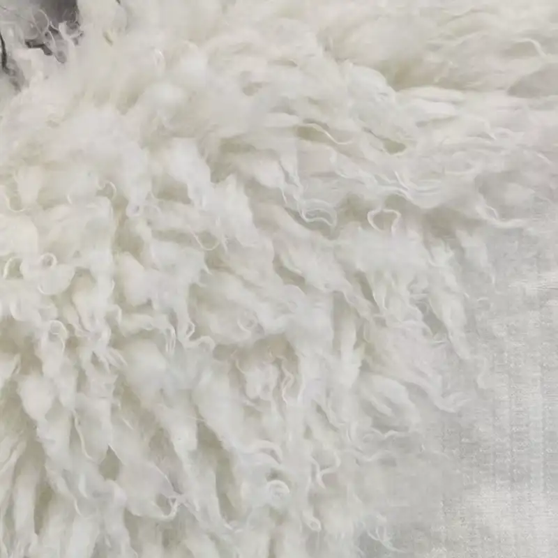 China Fabric for Hoodie,Trench Coat,Overcoat Fake Fur Knit Fabric Polyester white color buy from China wholesaler bulk order at wholesale price free worldwide shipping Alibaba