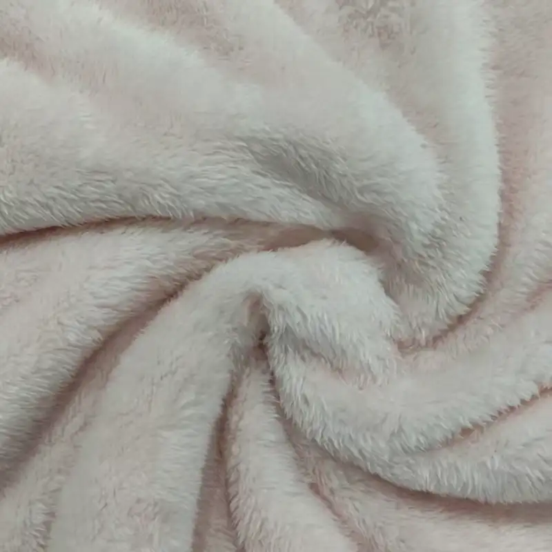 China Fabric for Hoodie,Padded Jacket,Overcoat,Loungewear Double-side fleece Knit Fabric Polyester pink color buy from China wholesaler bulk order at wholesale price free worldwide shipping Alibaba