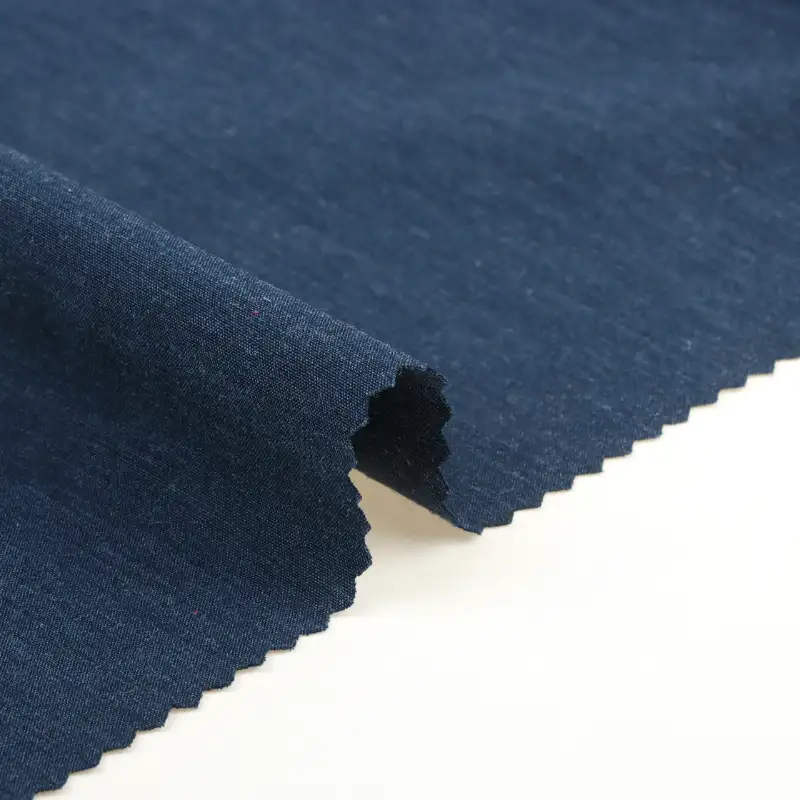 China Fabric for T-Shirt,Polo Shirt Four-way Stretch (Bi-Stretch) Woven Blended Fabric Polyester Cotton Spandex NAVY DEEP-BLUE GRAY LIGHT-GREEN GREEN LIGHT-BLUE color buy from China wholesaler bulk order at wholesale price free worldwide shipping Alibaba