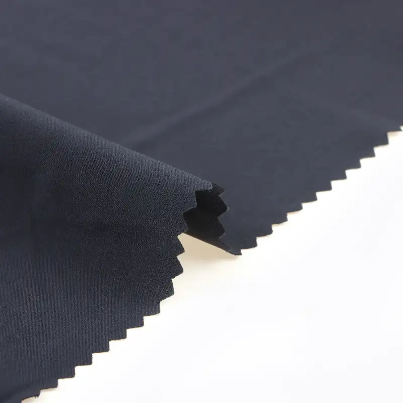 China Fabric for Shirt,Down Jacket,Interlining Four-way Stretch (Bi-Stretch) Woven Blended Fabric Polyester Spandex NAVY VIOLET color buy from China wholesaler bulk order at wholesale price free worldwide shipping Alibaba