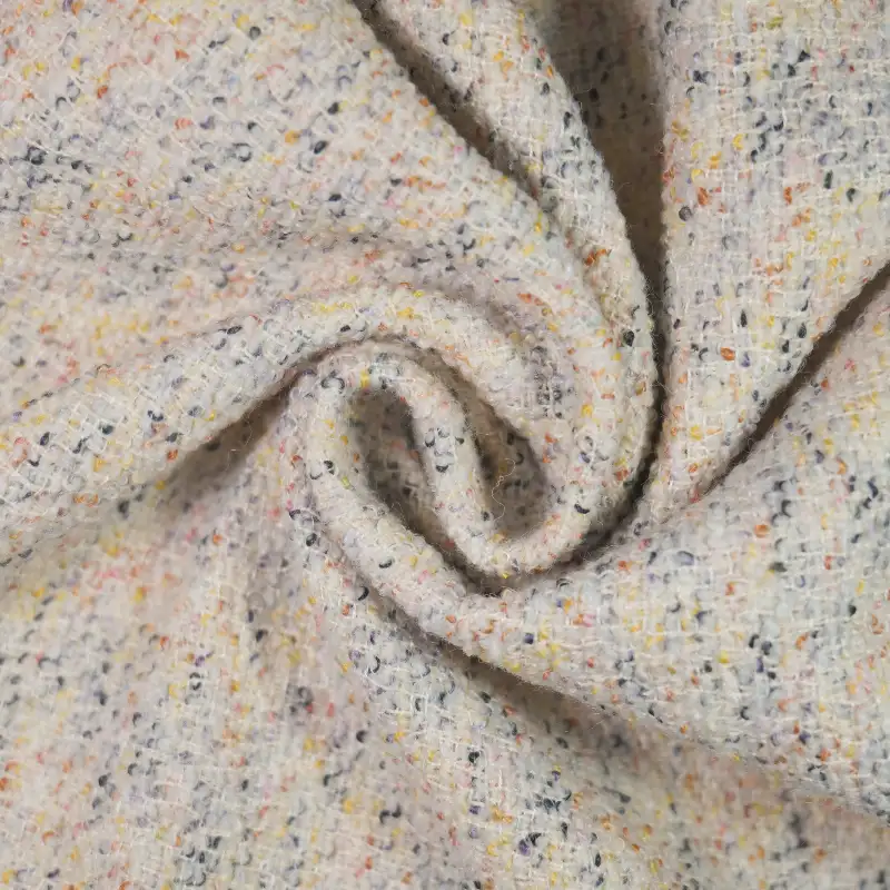 China Fabric for Jackets,Blazer,Skirt Chanel-Style Fabric Woolen Polyester Acrylic Wool colorful color buy from China wholesaler bulk order at wholesale price free worldwide shipping Alibaba
