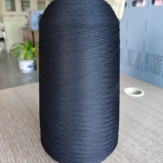 China Yarn for Ladies Vest (Sweater),Men’s Vest (Sweater) Elastic Filament Filament Polyester brown color buy from China wholesaler bulk order at wholesale price free worldwide shipping Alibaba