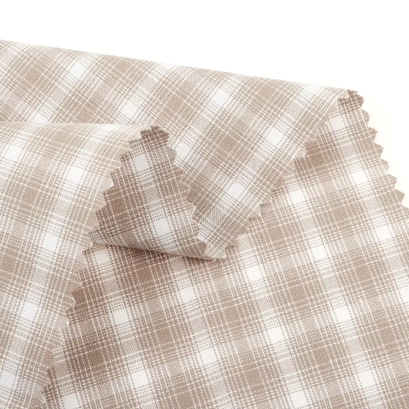 China Fabric for Shirt,Pants,Blouse,Skirt,Kids Peter Pan Collar Dress Yarn Dyed Check Natural Woven Fabric Cotton Check color buy from China wholesaler bulk order at wholesale price free worldwide shipping Alibaba