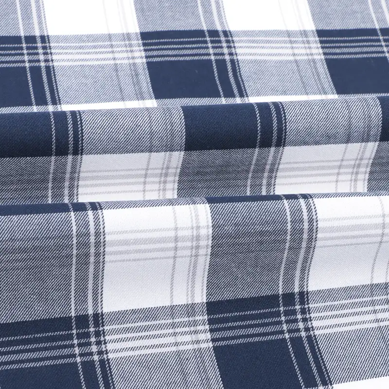 China Fabric for Shirt,Blouse,Skirt,Shorts Yarn Dyed Check Natural Woven Fabric Cotton Check color buy from China wholesaler bulk order at wholesale price free worldwide shipping Alibaba