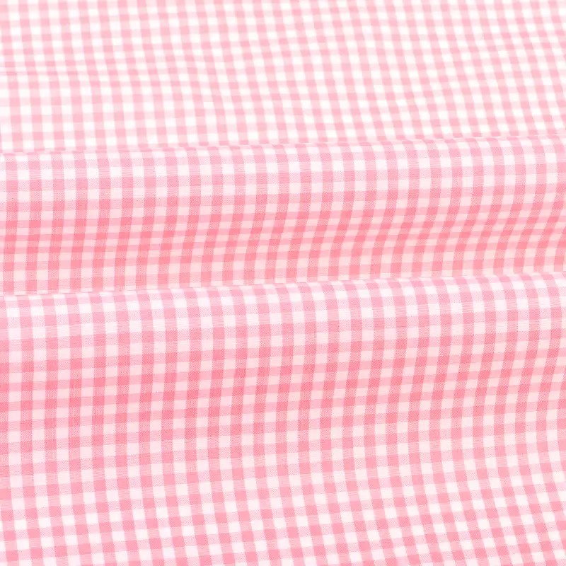China Fabric for Shirt,Blouse,Skirt,Loungewear,Wide Leg Capri Pants Yarn Dyed Check Natural Woven Fabric Cotton Check color buy from China wholesaler bulk order at wholesale price free worldwide shipping Alibaba