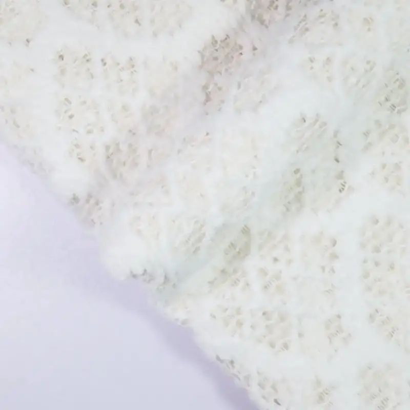 China Fabric for Skirt,Hoodie,Sleeveless Corset Midi Dress Lace Knit Fabric Polyester Cotton rice color buy from China wholesaler bulk order at wholesale price free worldwide shipping Alibaba