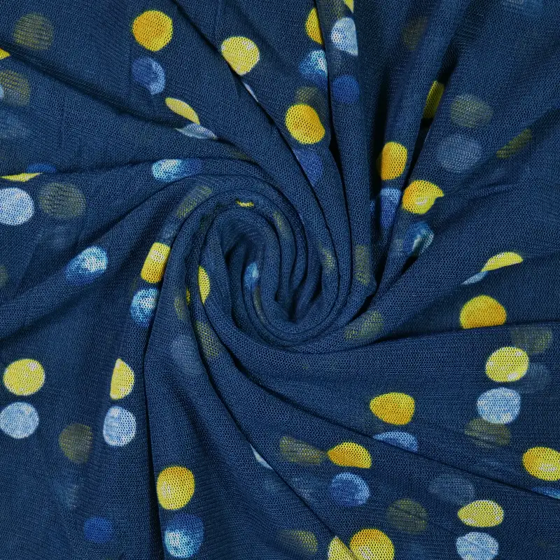 China Fabric for Skirt,Backless Beach Dress,Sleeveless Puffy Mini Dress Lace Knit Fabric Polyester Spandex dark blue color buy from China wholesaler bulk order at wholesale price free worldwide shipping Alibaba