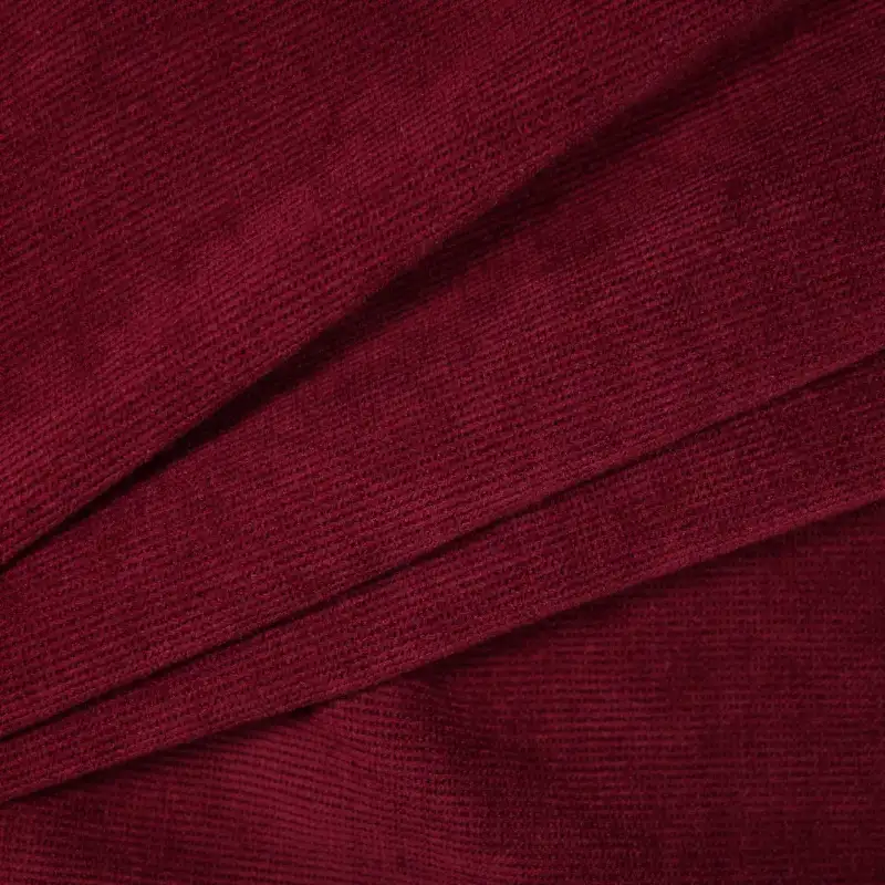 China Fabric for Hoodie  ,Knitted Trousers ,Sweatshirt knitted Corduroy Knit Fabric Polyester Spandex Brown color buy from China wholesaler bulk order at wholesale price free worldwide shipping Alibaba