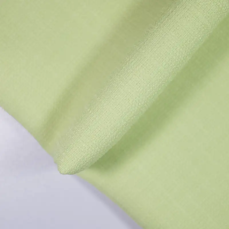 China Fabric for Blouse,Skirt,Overcoat Chanel-Style Fabric Woolen Polyester green color buy from China wholesaler bulk order at wholesale price free worldwide shipping Alibaba