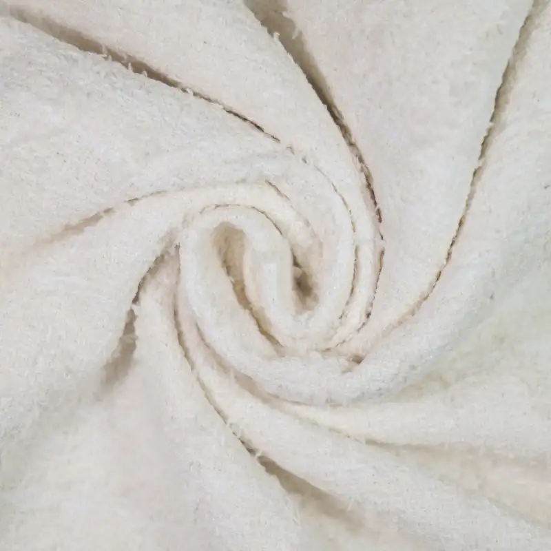 China Fabric for Blazer,Overcoat,Open Waistcoat Chanel-Style Fabric Woolen Polyester white color buy from China wholesaler bulk order at wholesale price free worldwide shipping Alibaba