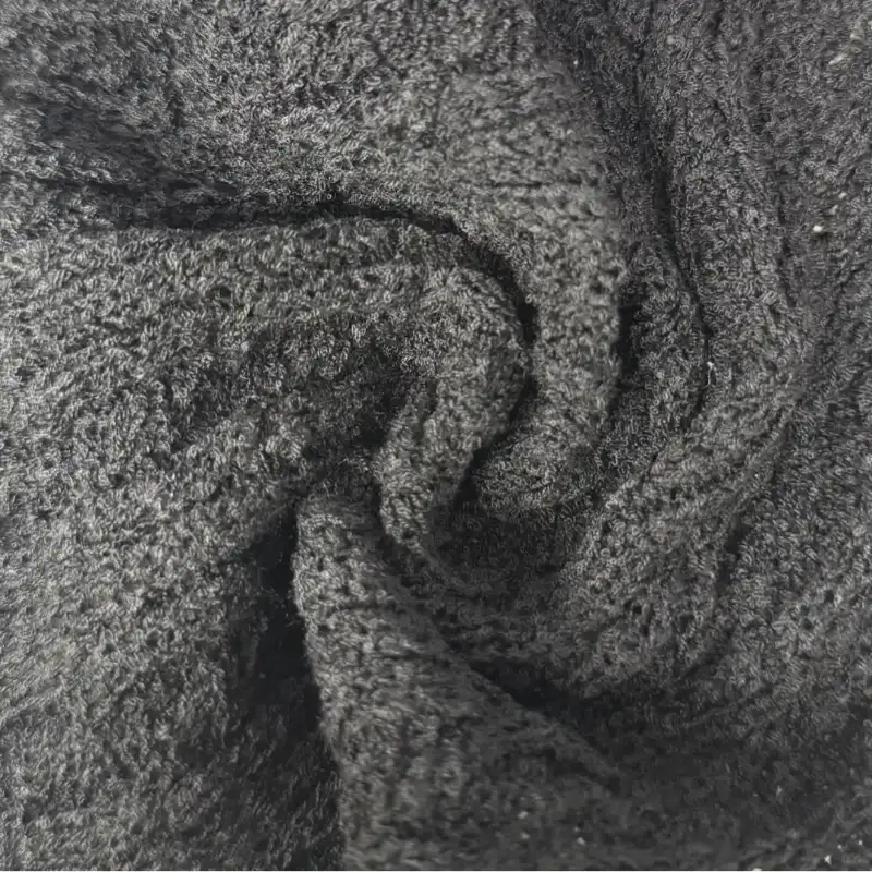 China Yarn for Ladies Vest (Sweater),Men’s Vest (Sweater),Half-Zipper Cardigan (Sweater),T-shirt (Sweater),Men's Pants (Sweater),Women's Pants (Sweater),Skirt (Sweater) Tubular Tape Yarn Fancy Yarn Acrylic Nylon BLACK color buy from China wholesaler bulk order at wholesale price free worldwide shipping Alibaba