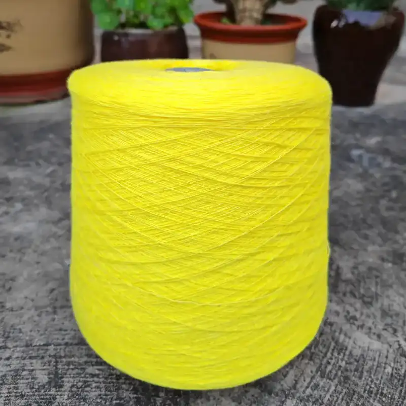 China Yarn for Ladies Vest (Sweater),T-shirt (Sweater) Ring Spun Regular Yarn BCI Cotton yellow color buy from China wholesaler bulk order at wholesale price free worldwide shipping Alibaba