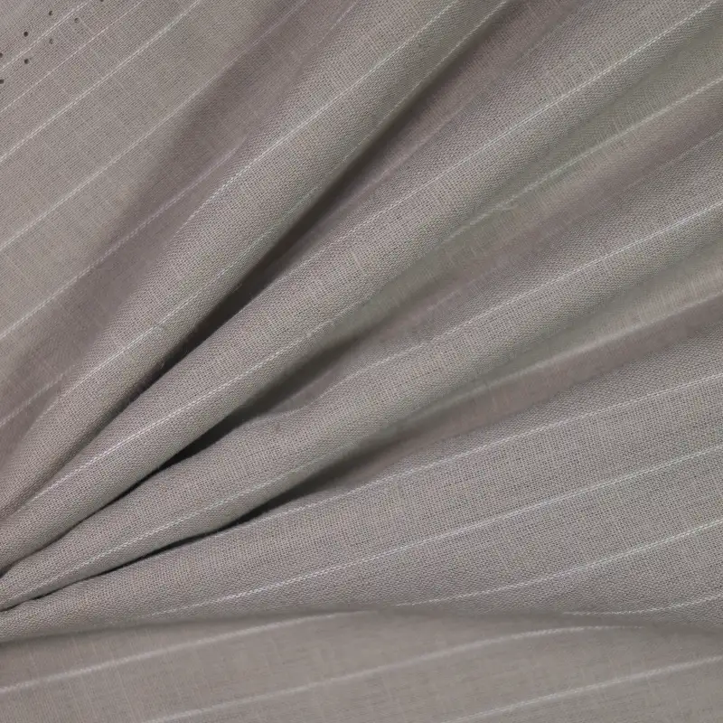 China Fabric for Shirt,Pants,Tank Top,Crop Top Linen/Cotton Plain Natural Woven Fabric Cotton Flax brown color buy from China wholesaler bulk order at wholesale price free worldwide shipping Alibaba