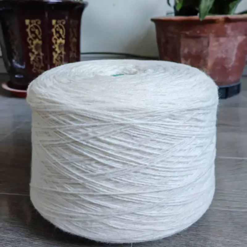 China Yarn for Men’s Vest (Sweater),Open Cardigan (Sweater),Full-Zipper Cardigan (Sweater),Half-Zipper Cardigan (Sweater) Core Spun Yarn Regular Yarn Recycled Polyester Acrylic Nylon PBT white color buy from China wholesaler bulk order at wholesale price free worldwide shipping Alibaba