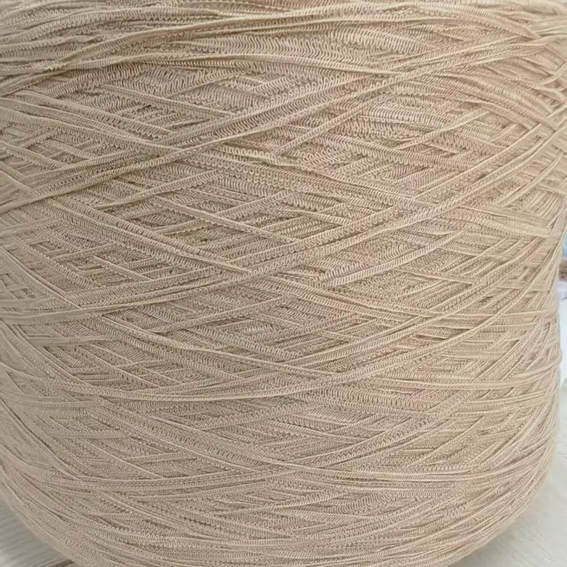 China Yarn for Open Cardigan (Sweater),Full-Zipper Cardigan (Sweater),Shirt Half Sleeve Zipper (Sweater) Tubular Tape Yarn Fancy Yarn Acrylic green color buy from China wholesaler bulk order at wholesale price free worldwide shipping Alibaba