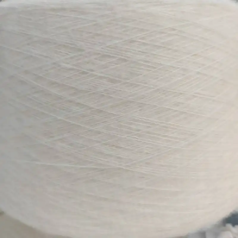 China Yarn for Open Cardigan (Sweater),Full-Zipper Cardigan (Sweater),Half-Zipper Cardigan (Sweater) Mossy Yarn Fancy Yarn Polyester Acrylic Spandex white color buy from China wholesaler bulk order at wholesale price free worldwide shipping Alibaba