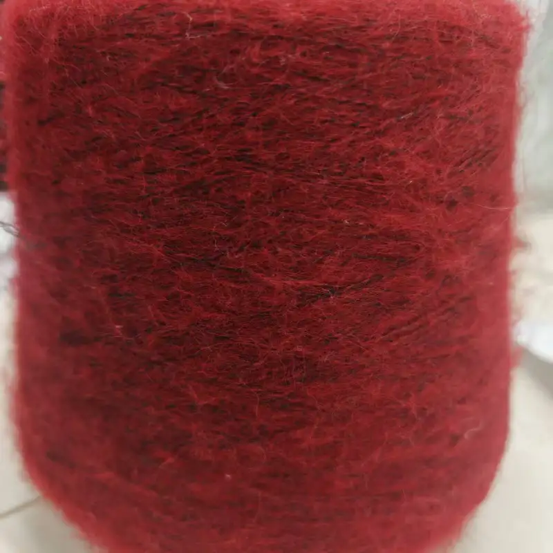China Yarn for Full-Zipper Cardigan (Sweater),Half-Zipper Cardigan (Sweater),Shirt Long Sleeve Button (Sweater) Mossy Yarn Fancy Yarn Recycled Polyester Acrylic Wool Alpaca Spandex Red color buy from China wholesaler bulk order at wholesale price free worldwide shipping Alibaba