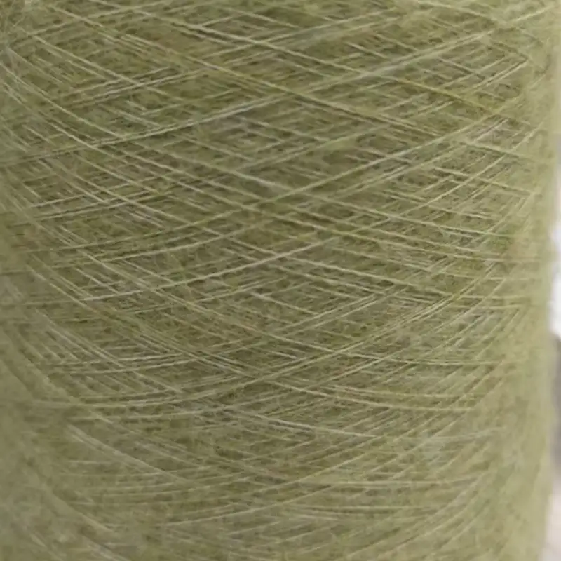 China Yarn for Open Cardigan (Sweater),Full-Zipper Cardigan (Sweater),Half-Zipper Cardigan (Sweater) Mossy Yarn Fancy Yarn Recycled Polyester Polyester Wool Acrylic Spandex Green color buy from China wholesaler bulk order at wholesale price free worldwide shipping Alibaba