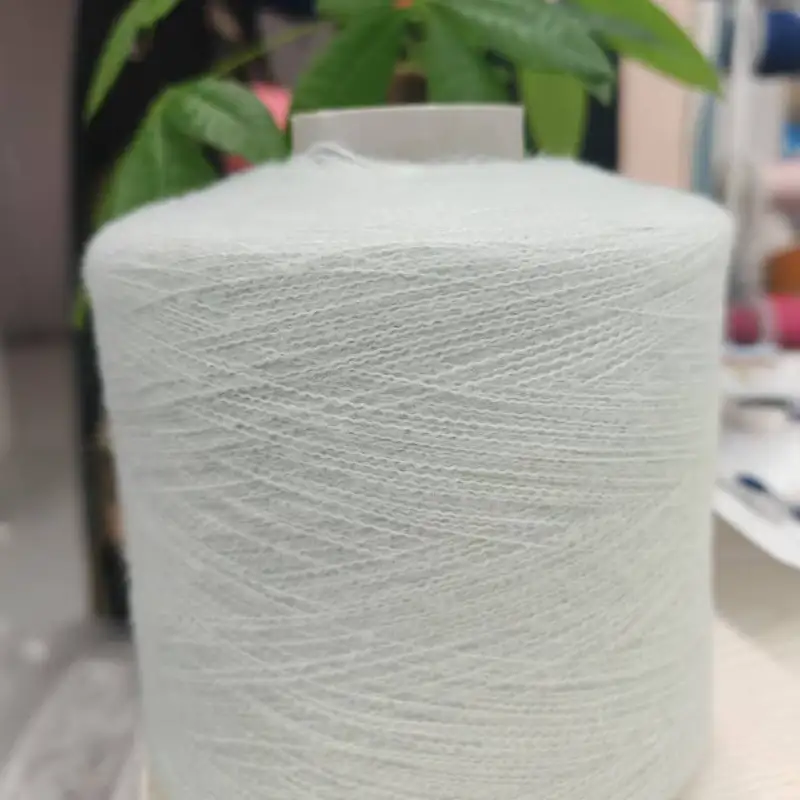 China Yarn for Open Cardigan (Sweater),Full-Zipper Cardigan (Sweater),Shirt Long Sleeve Button (Sweater) Mossy Yarn Fancy Yarn Polyester light green color buy from China wholesaler bulk order at wholesale price free worldwide shipping Alibaba