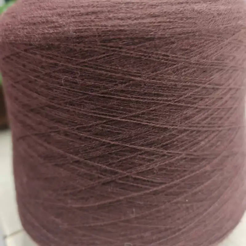 China Yarn for Open Cardigan (Sweater),Full-Zipper Cardigan (Sweater),Half-Zipper Cardigan (Sweater) Mossy Yarn Fancy Yarn Recycled Acrylic Wool Acrylic reddish brown color buy from China wholesaler bulk order at wholesale price free worldwide shipping Alibaba