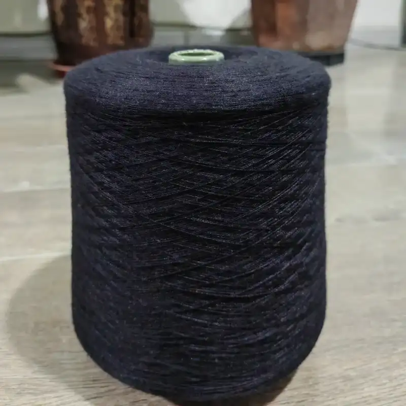 China Yarn for Ladies Vest (Sweater),Men’s Vest (Sweater),Open Cardigan (Sweater) Core Spun Yarn Regular Yarn Viscose Polyester Nylon black color buy from China wholesaler bulk order at wholesale price free worldwide shipping Alibaba