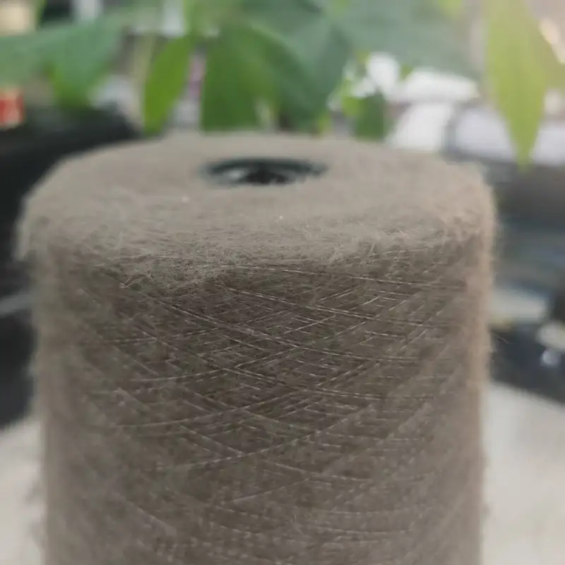 China Yarn for Full-Zipper Cardigan (Sweater),Half-Zipper Cardigan (Sweater),Shirt Long Sleeve Button (Sweater) Mossy Yarn Fancy Yarn Acrylic Polyester Spandex Brown color buy from China wholesaler bulk order at wholesale price free worldwide shipping Alibaba