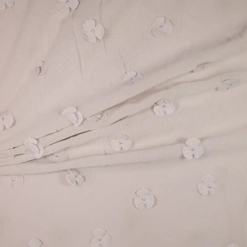 China Fabric for Skirt,Puff Sleeve Ruched Dress,Puffball Strappy Dress Mesh Knit Fabric Polyester beige color buy from China wholesaler bulk order at wholesale price free worldwide shipping Alibaba